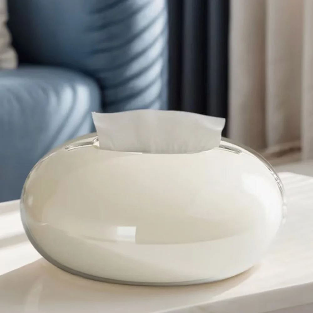 Bed Bath & Beyond Cream Tissue Holder